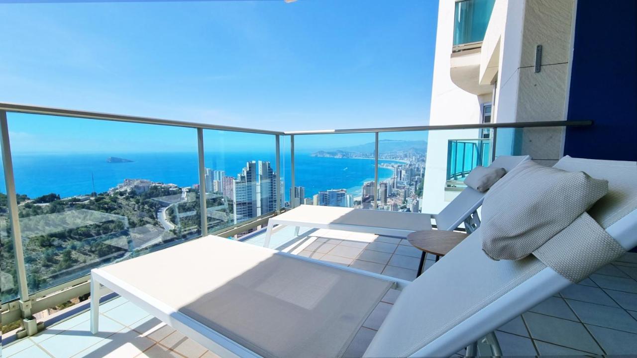Skyline 31 Terraza Privada Con Vistas Al Mar Appartement Benidorm Buitenkant foto