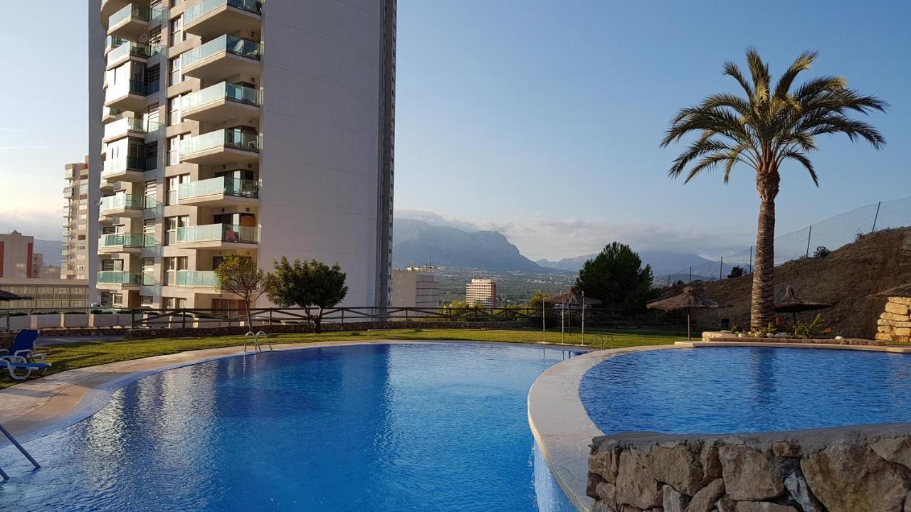 Skyline 31 Terraza Privada Con Vistas Al Mar Appartement Benidorm Buitenkant foto
