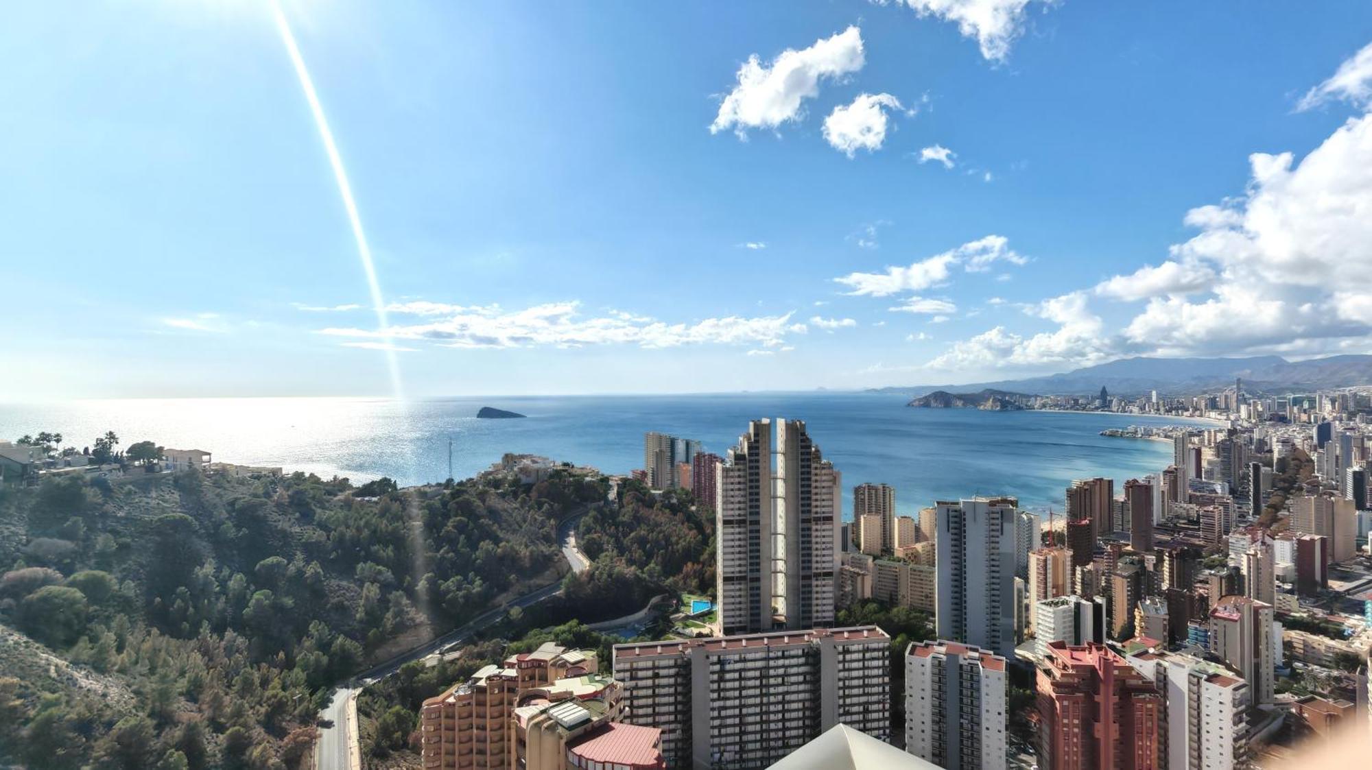 Skyline 31 Terraza Privada Con Vistas Al Mar Appartement Benidorm Buitenkant foto